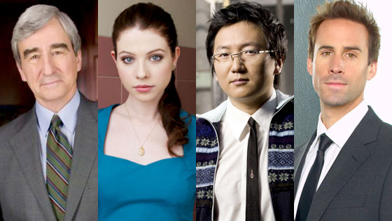 Sam Waterston, Law and Order, Michelle Trachtenberg, Mercy, Masi Oka, Heroes, Joseph Fiennes, FlashForward Sam Waterston, Law and Order, Michelle Trachtenberg, Mercy, Masi Oka, Heroes, Joseph Fiennes, FlashForward